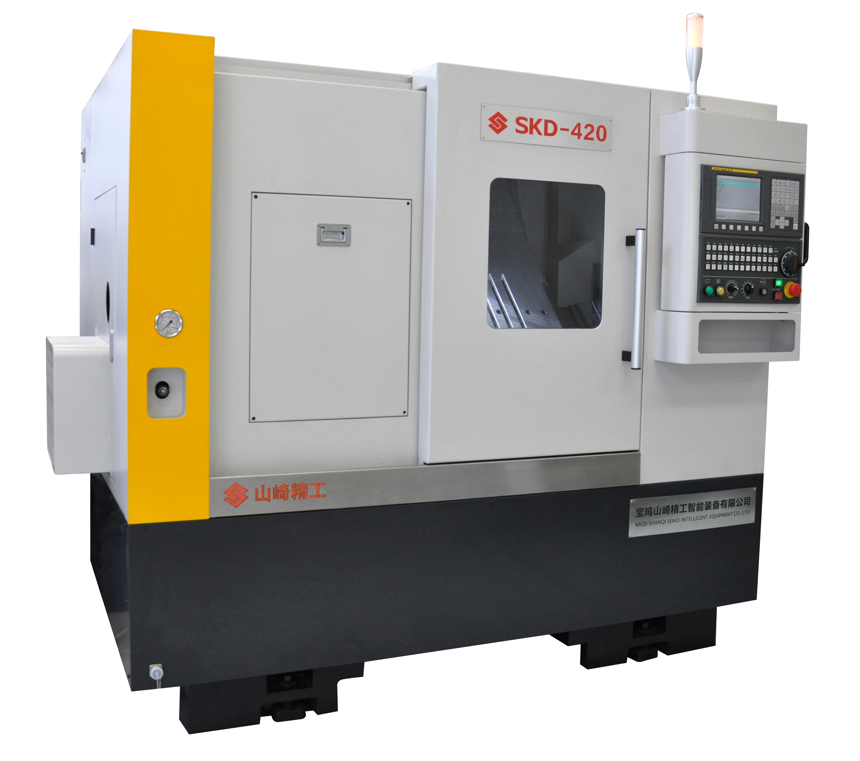 高精度斜床身數(shù)控車床 Slant bed cnc lathe